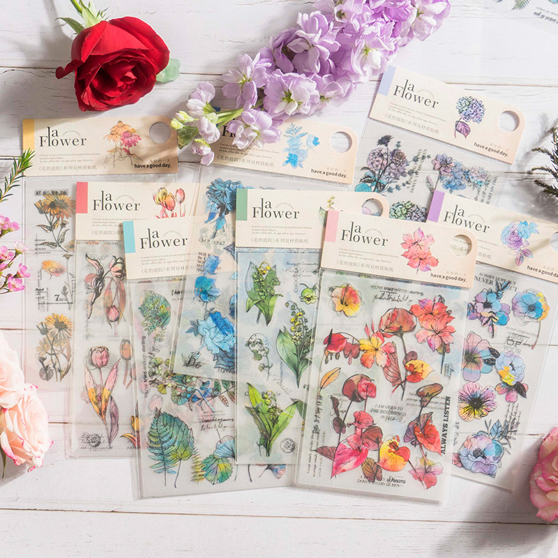 Garden Journal Planner - 30 Stuks Kawaii Briefpapier Stickers Bloementuin