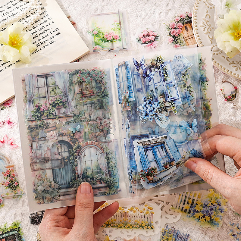 Garden Journal Planner - 20 vellen bloementuin stickers zelfklevend diy
