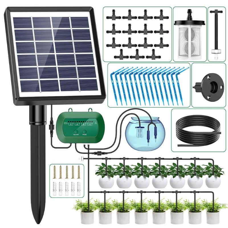 Smart Garden Watering - Solar Intelligente Irrigatie Kit 6V 2W