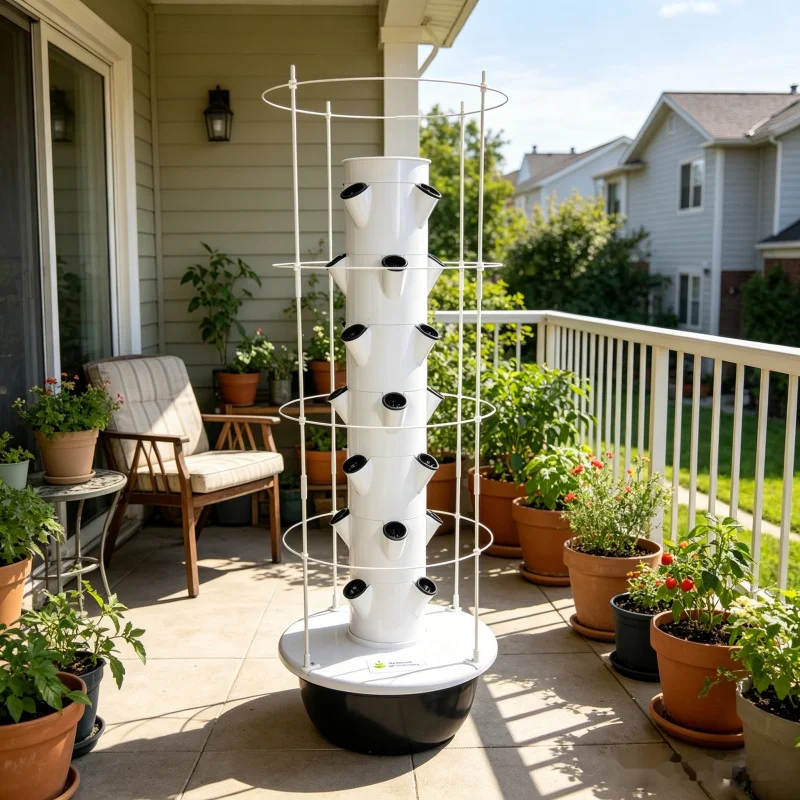 7-laags verticale hydrocultuur - Smart Garden Vertical Planter recensie en prijs