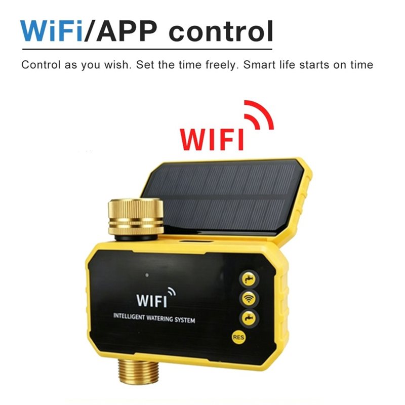 AA84 WIFI Solar Irrigatie Time - Smart Garden Tap recensie en prijs