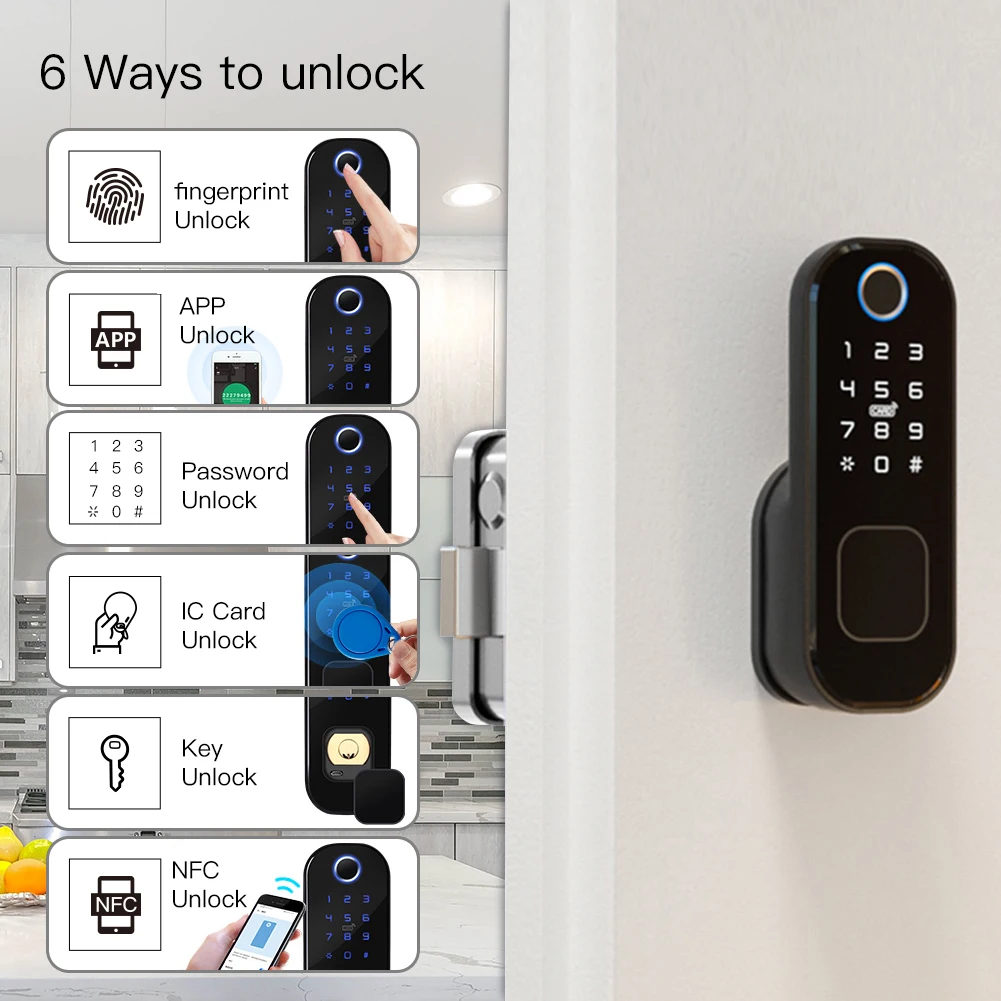 MOES WiFi Tuya Smart Lock Deur - Smart Garden Door Lock recensie en prijs