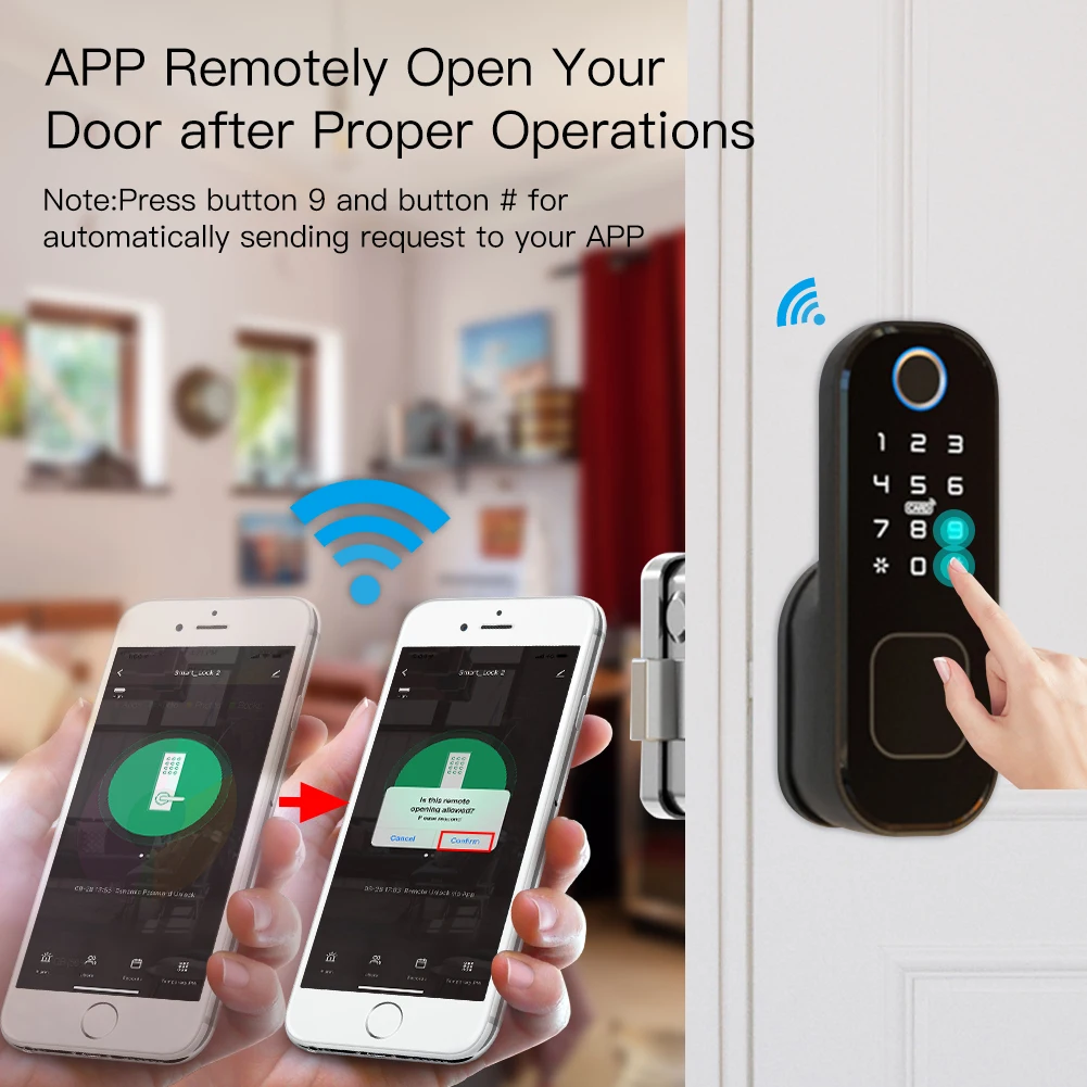 MOES WiFi Tuya Smart Lock Deur - Smart Garden Door Lock recensie en prijs