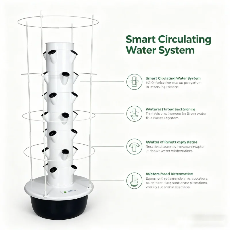Spacetree Verticale Hydroponis - Smart Garden Vertical Planter recensie en prijs