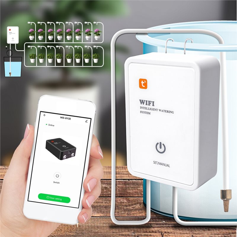Automatisch druppelirrigatiesy - Smart Garden Watering recensie en prijs