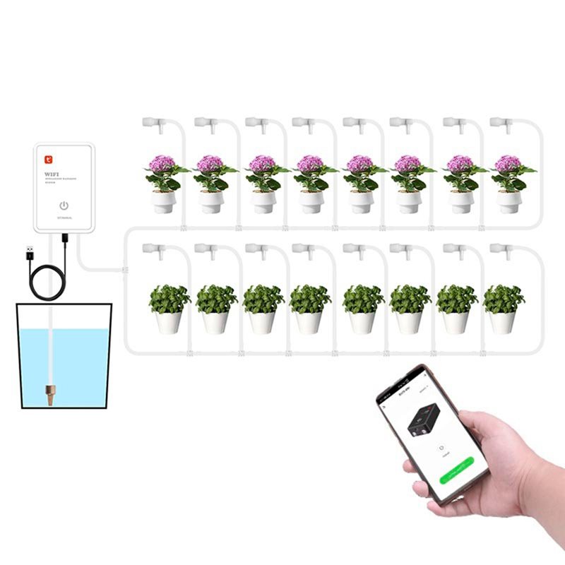 Automatisch druppelirrigatiesy - Smart Garden Watering recensie en prijs