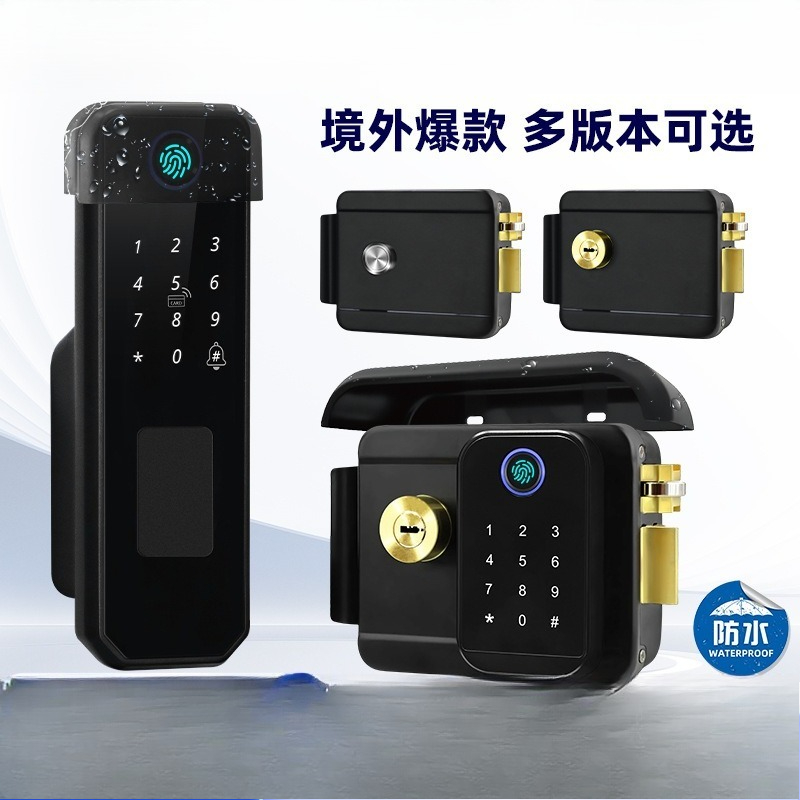 Dubbelzijdig vingerafdruk wate - Smart Garden Door Lock recensie en prijs
