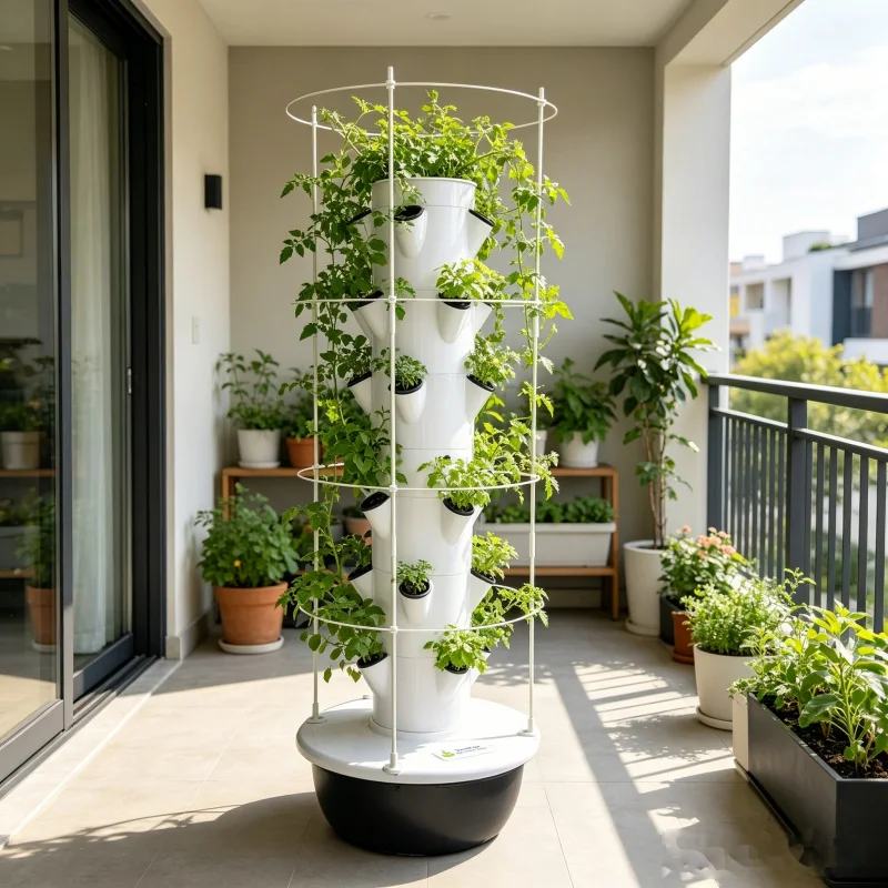 9-laags aeroponische hydroponi - Smart Garden Vertical Planter recensie en prijs