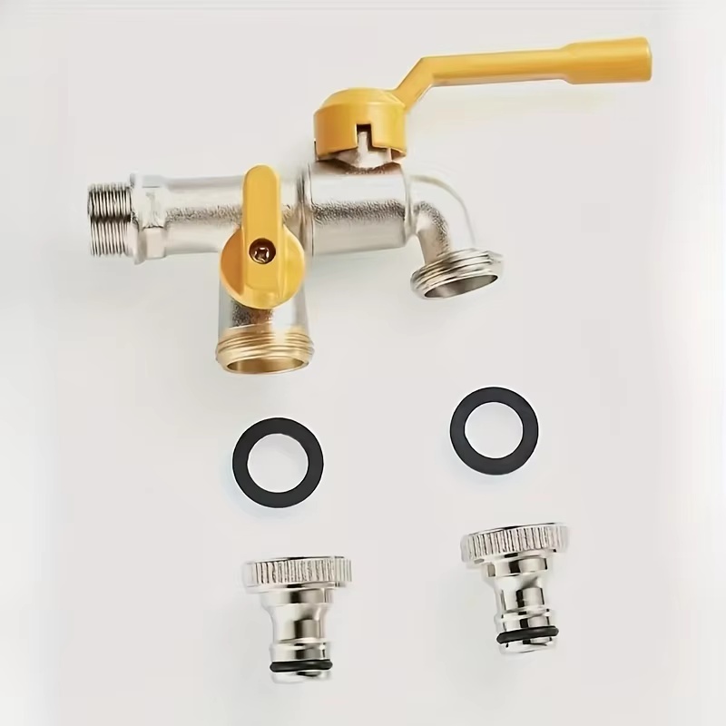 Tuinkraan met dubbele uitlaat  - Smart Garden Tap recensie en prijs