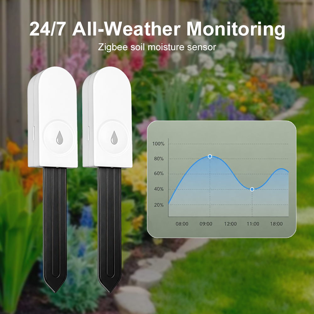 Zigbee 3.0 Bodemvochtsensor Te - Smart Garden At Home recensie en prijs