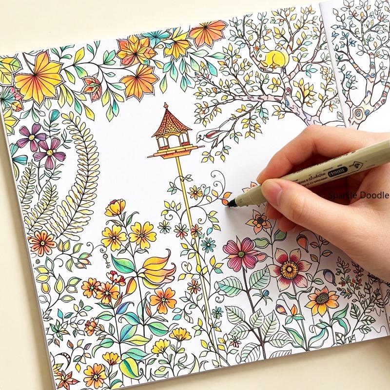 Een meditatie-decompressie-gra - Garden Journal Planner recensie en prijs