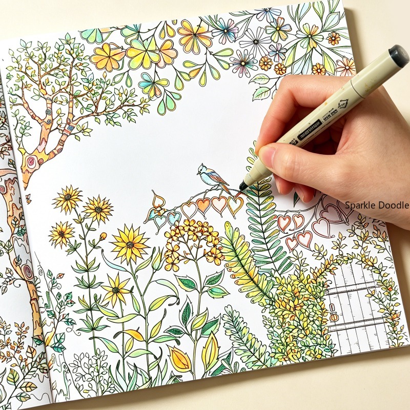 Een meditatie-decompressie-gra - Garden Journal Planner recensie en prijs