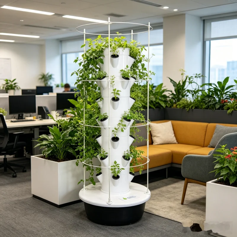 9-laags hydroponische toren vo - Smart Garden Vertical Planter recensie en prijs