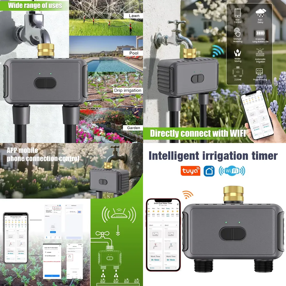 WAP01 WiFi APP Besturing Dubbe - Smart Garden Watering recensie en prijs