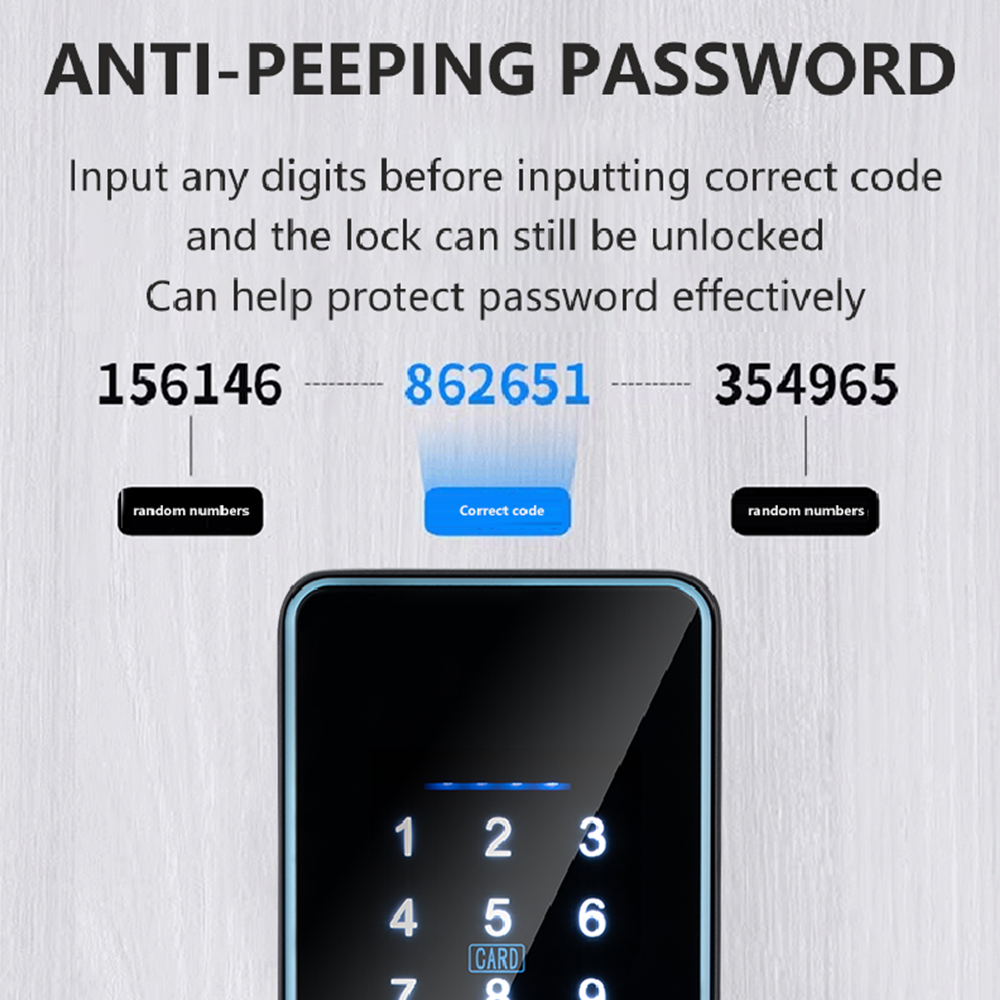 2026 Nieuwe WiFi Tuya APP Slim - Smart Garden Door Lock recensie en prijs