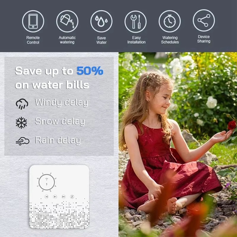 Tuya WiFi Smart Sprinkler Cont - Smart Garden Watering recensie en prijs