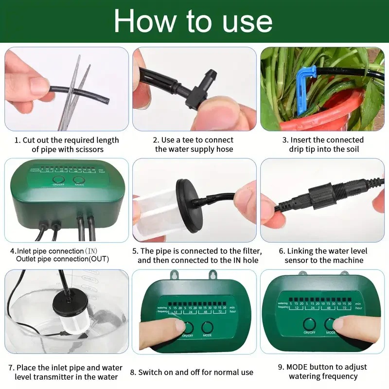 Solar Intelligente Irrigatie K - Smart Garden Watering recensie en prijs