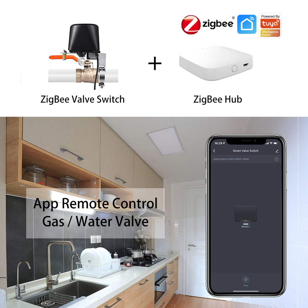 ZigBee Water-/Gasklep Afstands - Smart Garden Watering recensie en prijs
