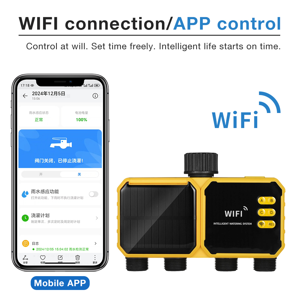 WiFi Solar Irrigatie Timer 1/2 - Smart Garden At Home recensie en prijs