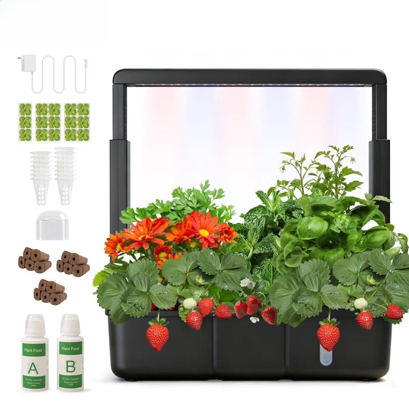 Indoor LED 15-buis hydrocultuu - Smart Garden At Home recensie en prijs