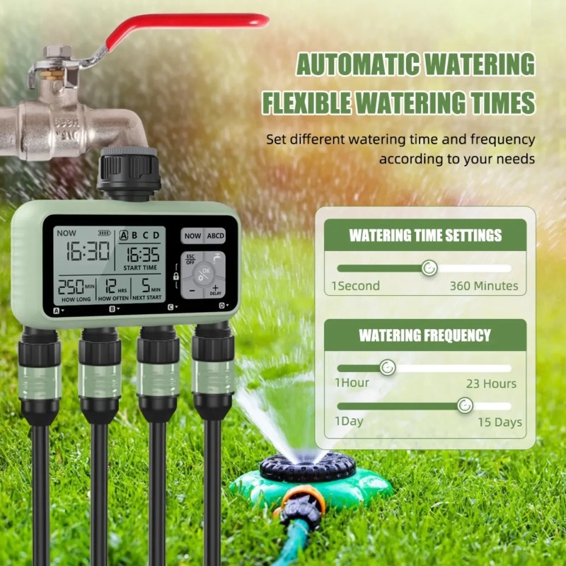 Digitale Tuinbesproeiingstimer - Smart Garden Tap recensie en prijs